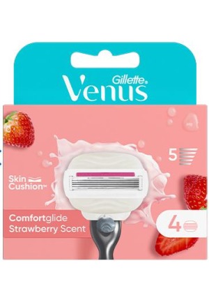 GILLETTE Venus Comf Lames Strawb Edit (n) 4 pièces