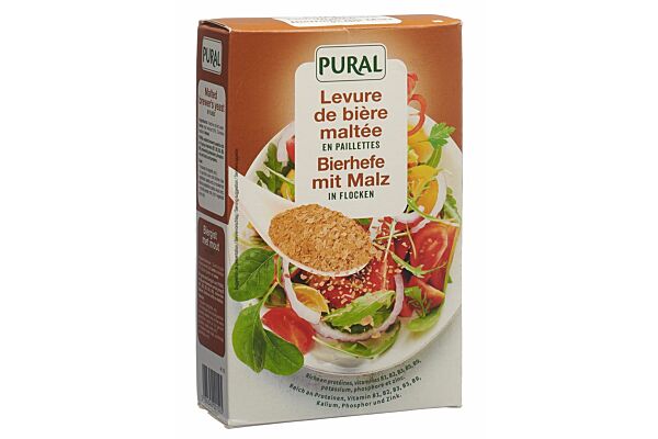 Flocons de levure de bière Pural avec malt 200g