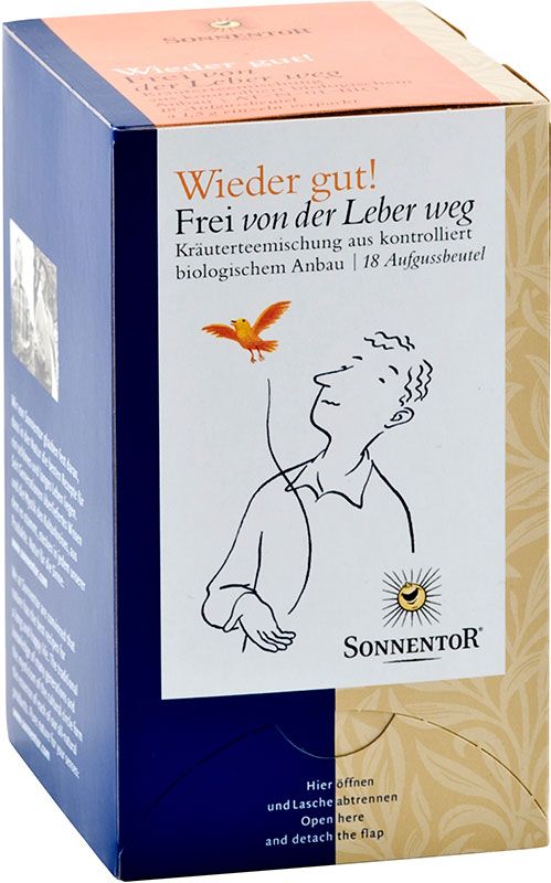 Sonnentor Tisane pour le foie BIO Btl 18 pièces Sonnentor Tisane pour le foie BIO Btl 18 pièces