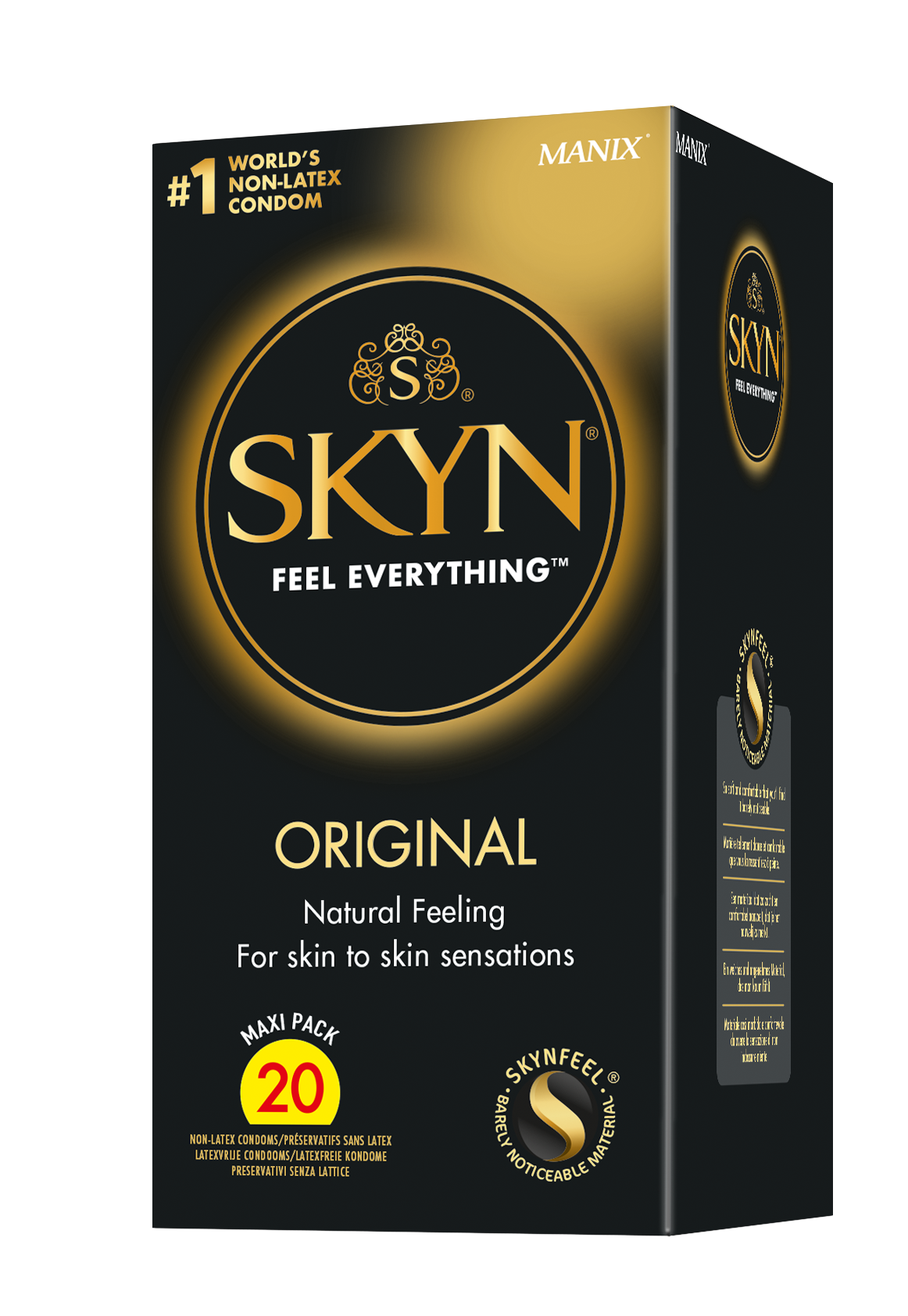Préservatifs MANIX Skyn 20 pièces