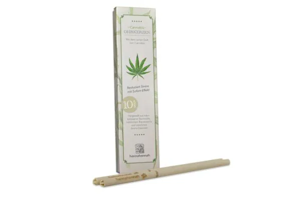 Biosun Hannahannah Bougies auriculaires Cannabis 5 paires Biosun Hannahannah Bougies auriculaires Cannabis 5 paires
