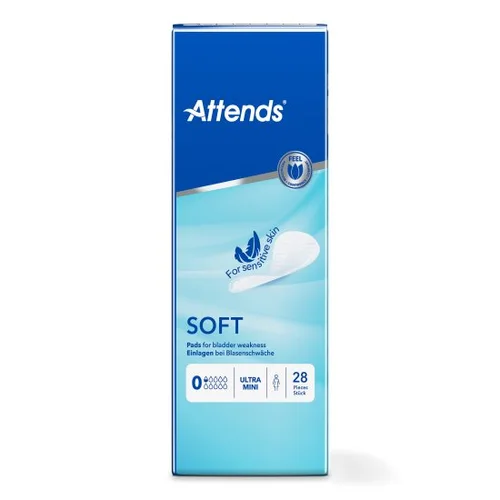 Attends Soft Einlagen 0 Ultra Mini Beutel 28 Stück