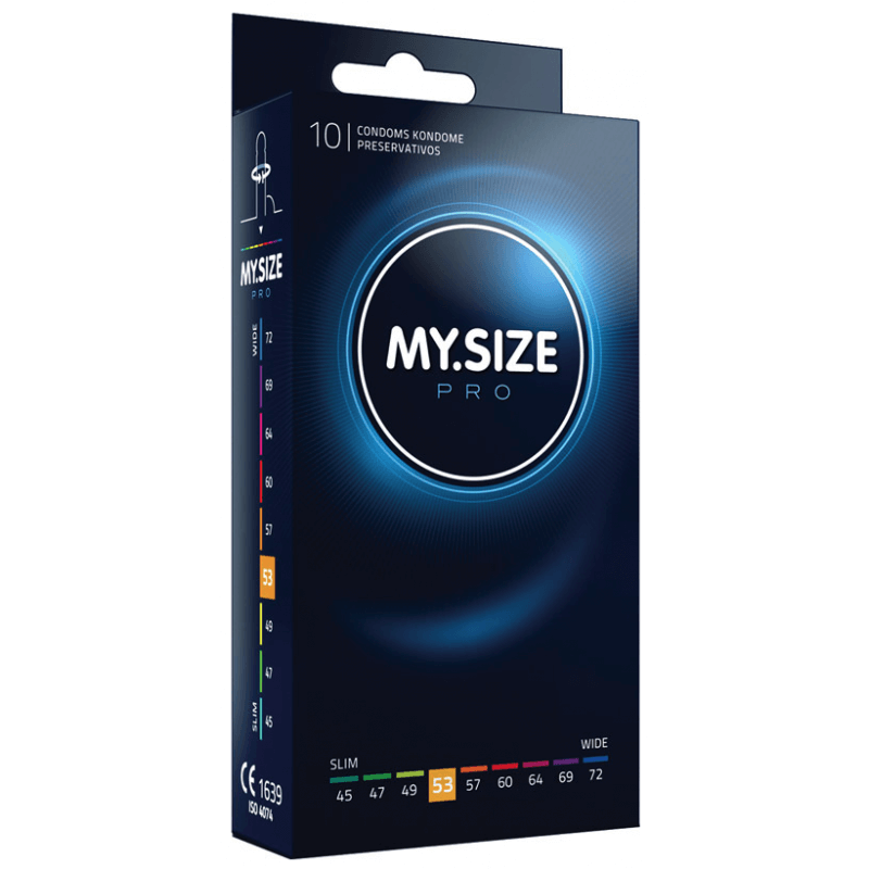 MY SIZE PRO Préservatif 53mm 10 pièces