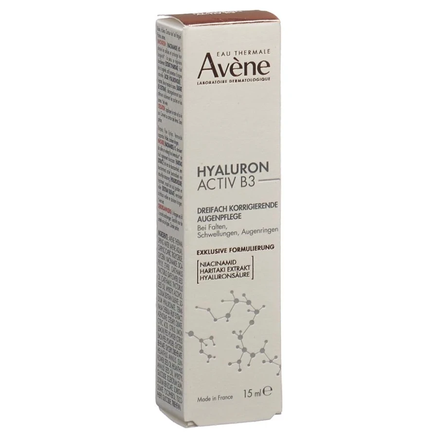 AVENE Hyaluron Activ B3 Soin contour des yeux Tb 15ml AVENE Hyaluron Activ B3 Soin contour des yeux Tb 15ml