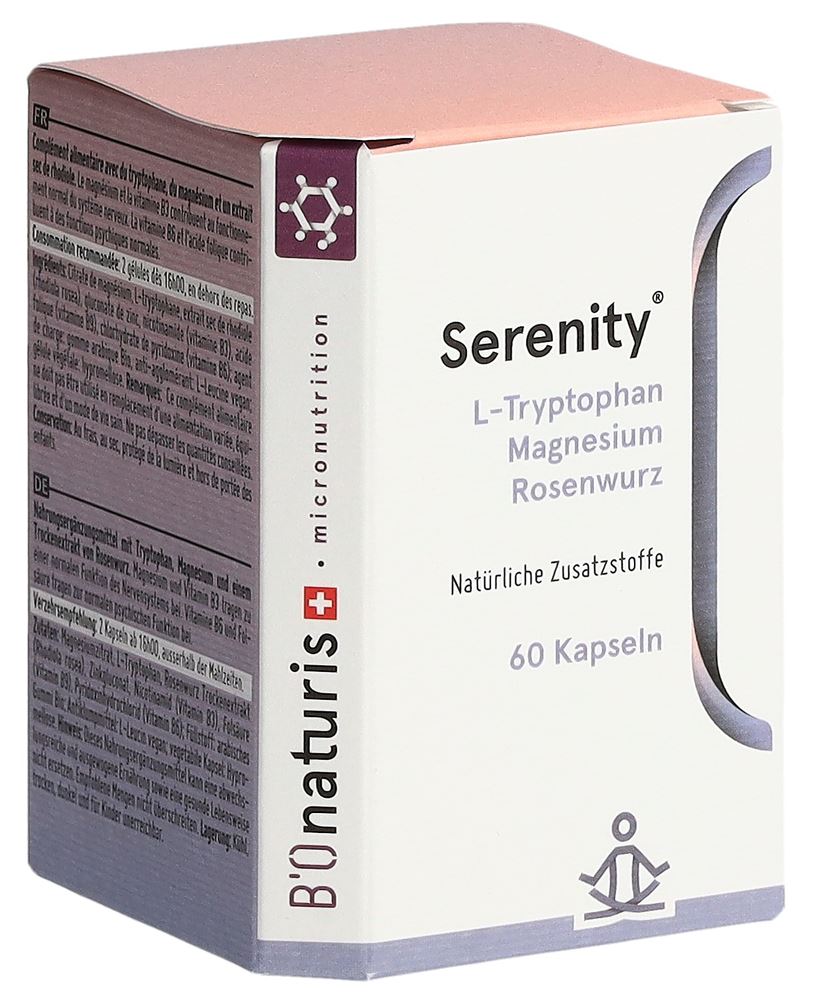 Gélules de sérénité BIOnaturis, 60 gélules Gélules de sérénité BIOnaturis, 60 gélules