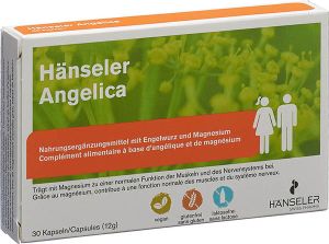 Hänseler Angelica Capsules 30 pièces Hänseler Angelica Capsules 30 pièces