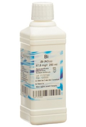 OLIGOPHARM Soluble de bismuth 87.5 mg/l 250ml