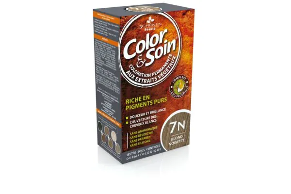 Color & Soin Coloration 7N blond noisette 135ml