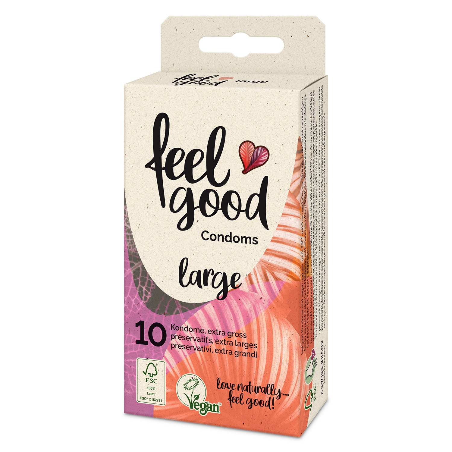 feelgood Préservatif Large 10 pièces feelgood Préservatif Large 10 pièces