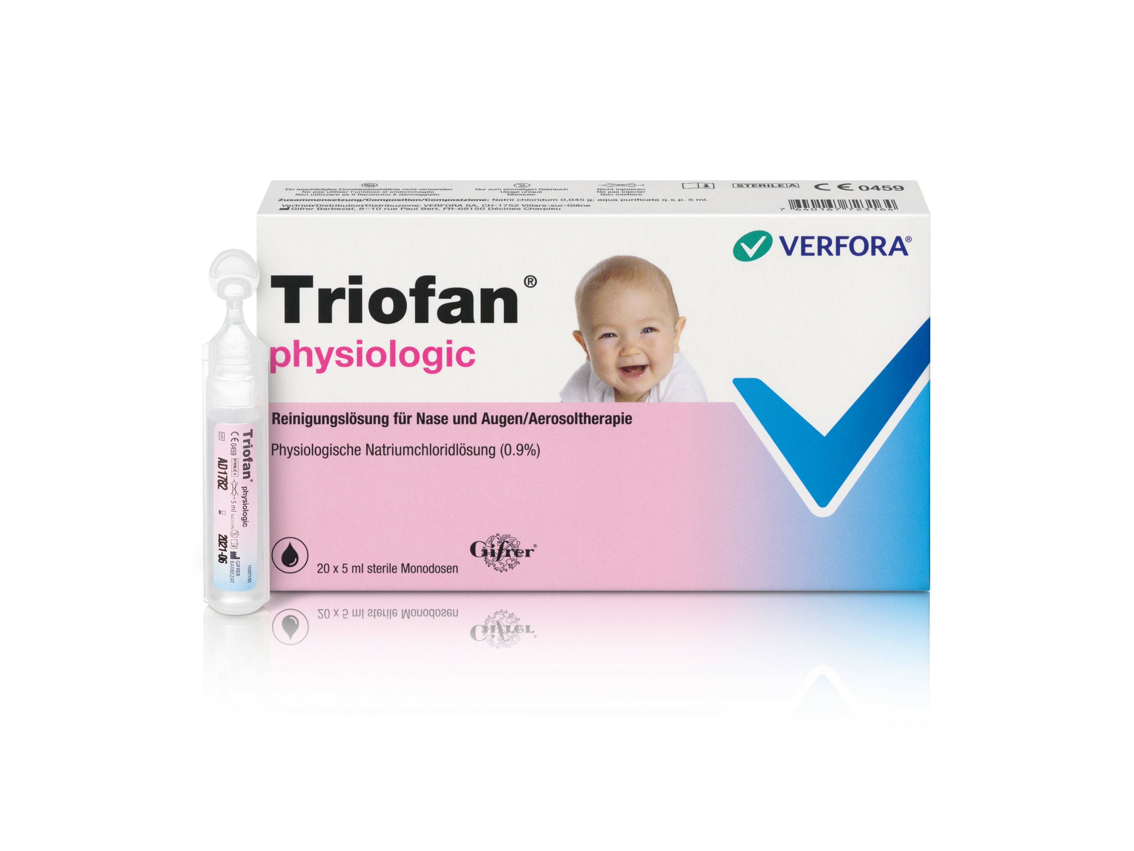 Triofan® Physiologic Solution 20 Monodos 5ml Triofan® Physiologic Solution 20 Monodos 5ml