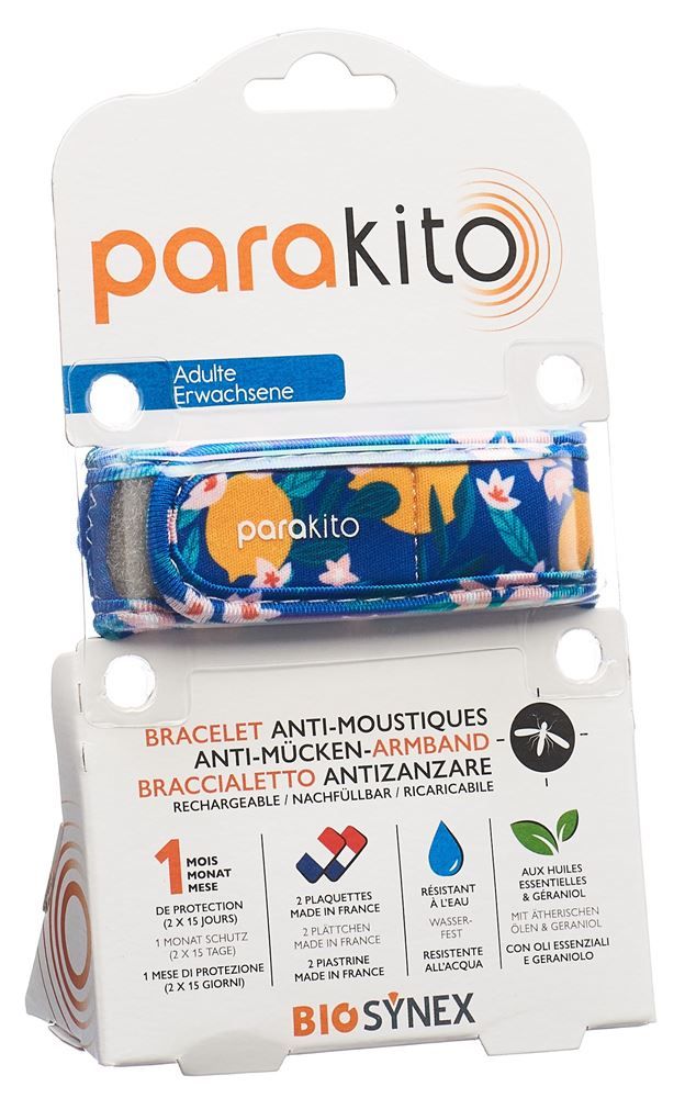 Parakito Bracelet Adulte Fun Citron Parakito Bracelet Adulte Fun Citron