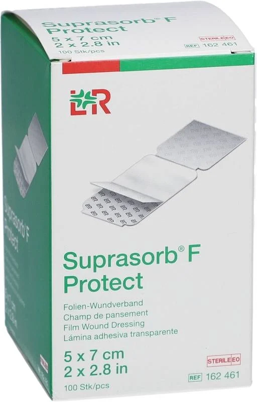 Suprasorb® F Protect 5x7cm stérile 100 pièces