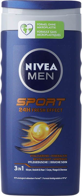 Nivea Men Douche de soin Sport (n) Fl 250ml Nivea Men Douche de soin Sport (n) Fl 250ml