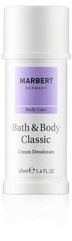 Marbert Bath & Body Classic Cream Déodorant 40ml