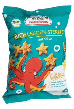 Fruchtbar Étoiles au fromage bio, sachet de 70g
