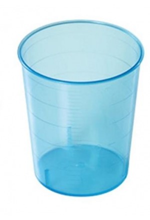 Wiegand godet à médicaments 25ml bleu lavable 50 pièces