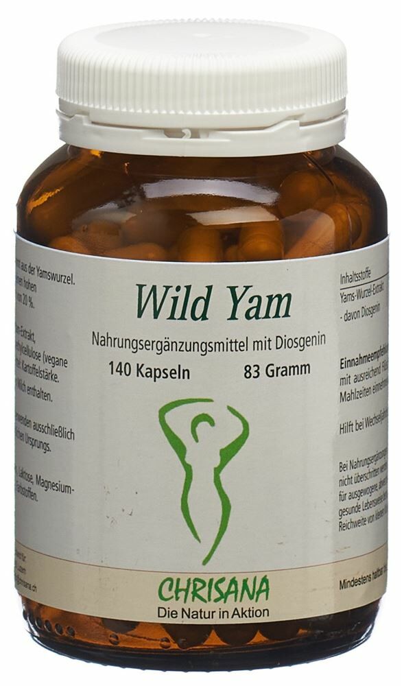 CHRISANA gélules d'extrait d'igname sauvage 140 gélules