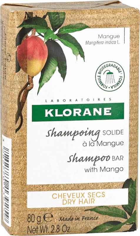 Klorane Shampooing-barre Mangue 80g