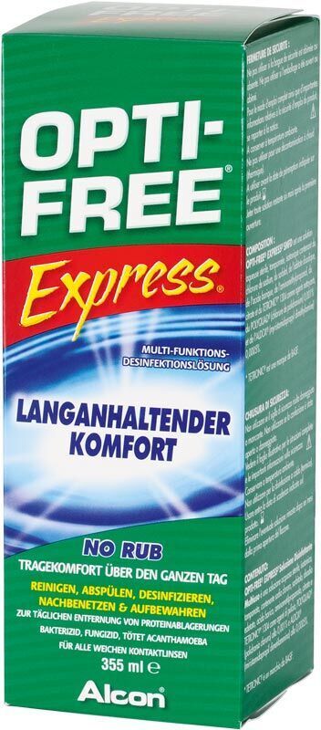 OPTI-FREE® Solution express sans frotter 355ml OPTI-FREE® Solution express sans frotter 355ml