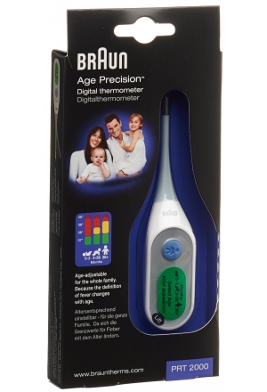 BRAUN AGE PRECISION thermomètre numérique PRT 2000