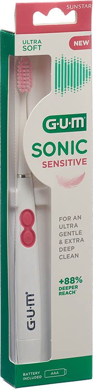 Brosse à dents électrique GUM® Sonic Sensitive