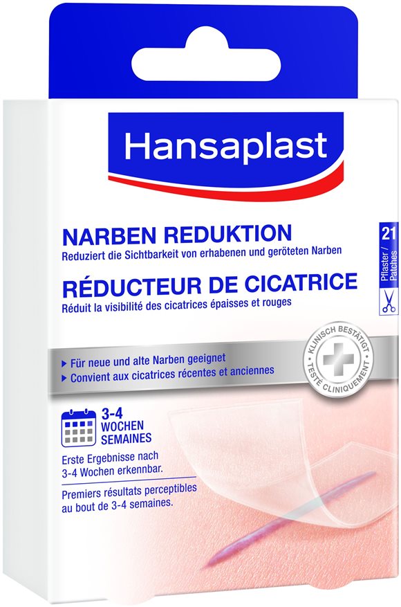 HANSAPLAST Pansement Réduction de Cicatrices XL 21 pièces HANSAPLAST Pansement Réduction de Cicatrices XL 21 pièces