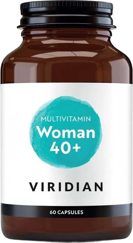 VIRIDIAN Femmes 40+ Multivit Capsules 60 pièces VIRIDIAN Femmes 40+ Multivit Capsules 60 pièces