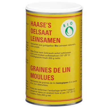 Cure de graines de lin à l'huile Haase Ds 200 g Cure de graines de lin à l'huile Haase Ds 200 g