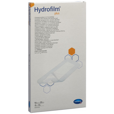 Hydrofilm PLUS pansement imperméable 10x20cm stérile 5 pièces