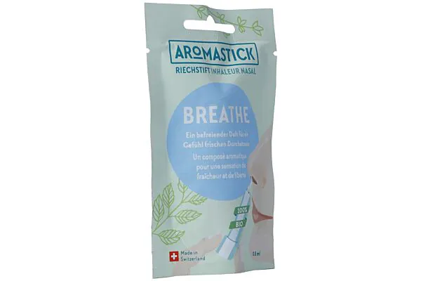 AROMASTICK Bâton d'odeur 100% bio Breathe Btl AROMASTICK Bâton d'odeur 100% bio Breathe Btl