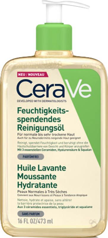 CeraVe Huile nettoyante moussante hydratante 473ml