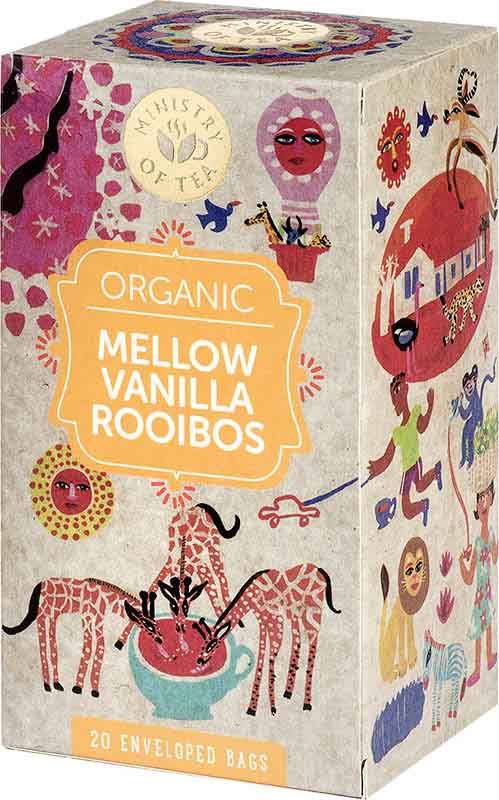 MINISTRY OF TEA Thé Mellow Vani Rooib 20 x 1.75g MINISTRY OF TEA Thé Mellow Vani Rooib 20 x 1.75g