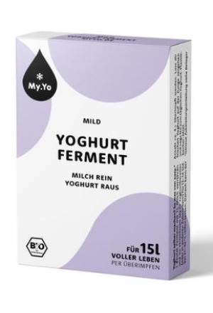 My.Yo Ferment pour yaourt doux 3 x 5g