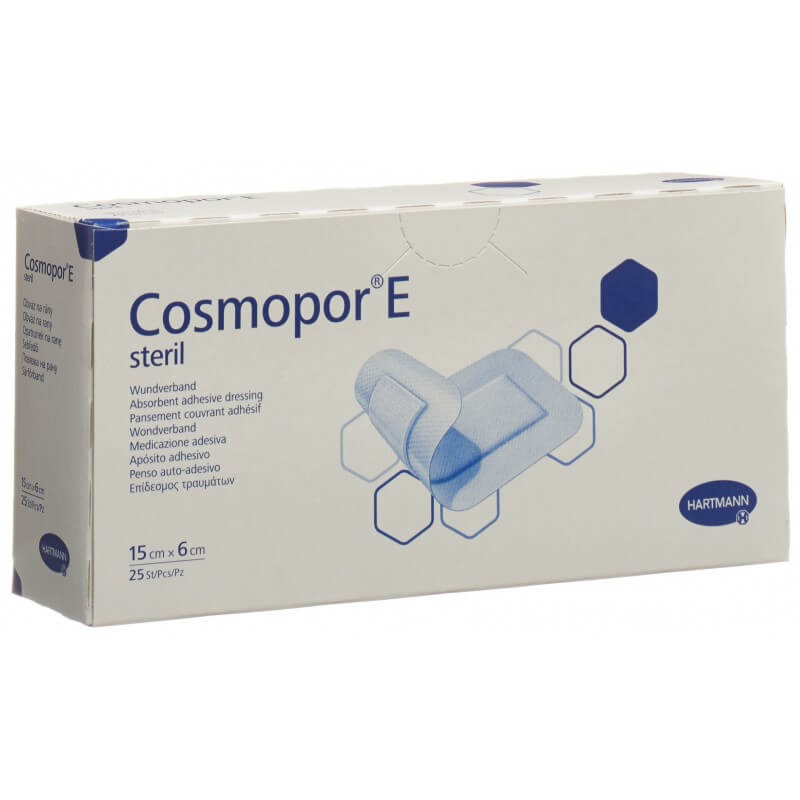 Cosmopor E pansement rapide 15cmx6cm stérile 25 pièces