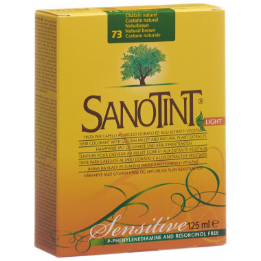 Sanotint Sensitive Light Coloration pour cheveux 73 brun naturel
