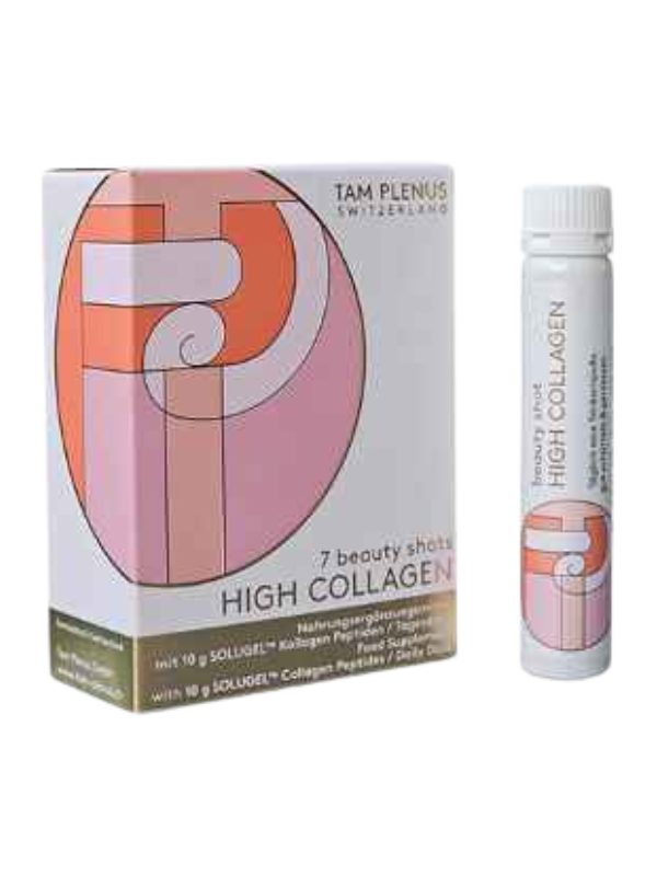 TAM PLENUS High Collagen Shots 7 ampoules à boire 25ml TAM PLENUS High Collagen Shots 7 ampoules à boire 25ml