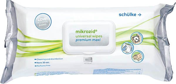 Lingettes MIKROZID universal premium maxi 80 pièces Lingettes MIKROZID universal premium maxi 80 pièces