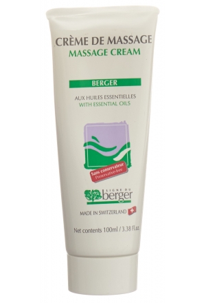 BERGER Crème de massage 100g