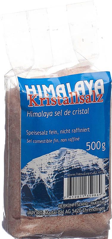Madal Bal Sel cristallin de l'Himalaya finement moulu 500g