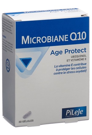 Microbiane Q10 Caps Age protect 30 pièces