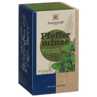 Sonnentor Menthe poivrée emballée individuellement BIO 18 pièces Sonnentor Menthe poivrée emballée individuellement BIO 18 pièces