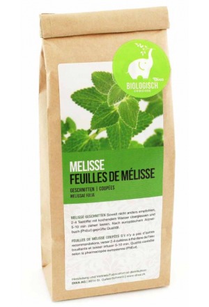 DIXA Feuilles de mélisse PhEur BIO coupées 40g DIXA Feuilles de mélisse PhEur BIO coupées 40g