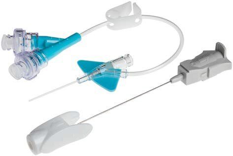 BD NEXIVA Kath Syst 22G 0.9x25mm Y-Ver bleu 20 pièces