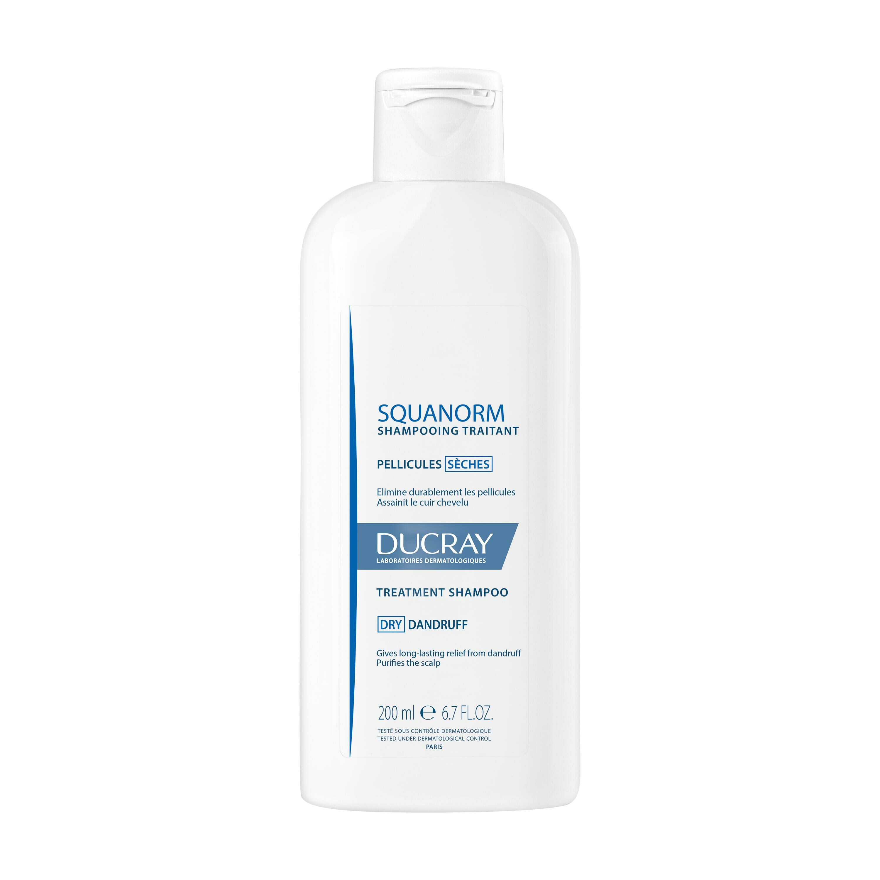 DUCRAY SQUANORM Shampooing pellicules sèches 200ml