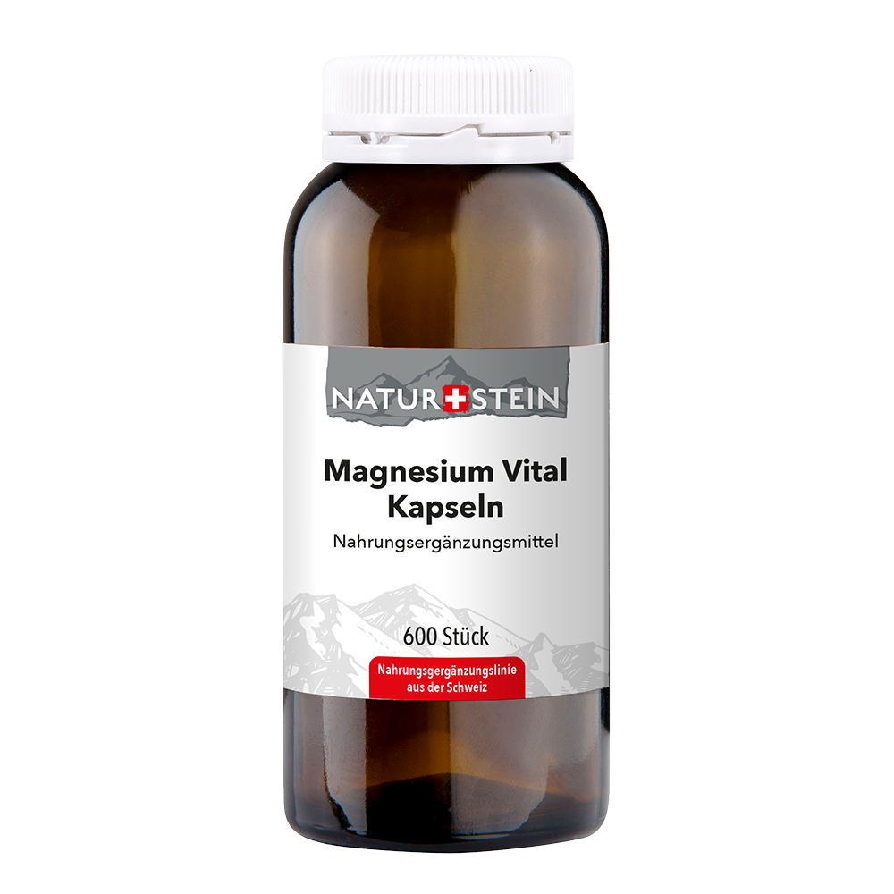 Pierre naturelle Magnésium Vital gélules 600 pièces Pierre naturelle Magnésium Vital gélules 600 pièces