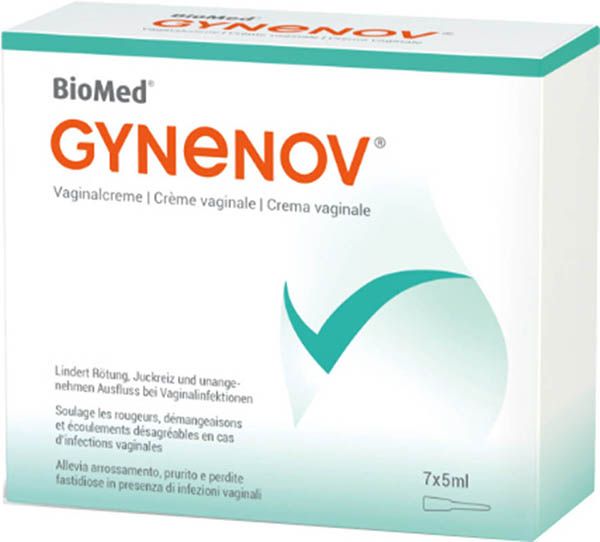 GYNENOV Crème vaginale 7 x 5ml GYNENOV Crème vaginale 7 x 5ml