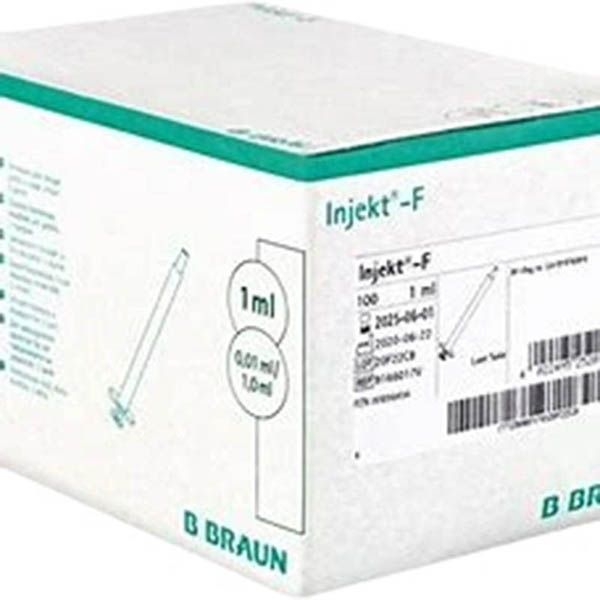 B. BRAUN Injekt H Seringue de dosage fin 1ml Solo 100 pièces B. BRAUN Injekt H Seringue de dosage fin 1ml Solo 100 pièces