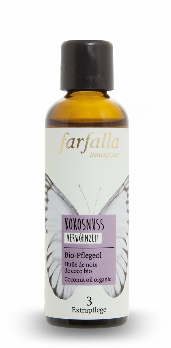 farfalla Huile de soin bio Noix de coco 75ml farfalla Huile de soin bio Noix de coco 75ml