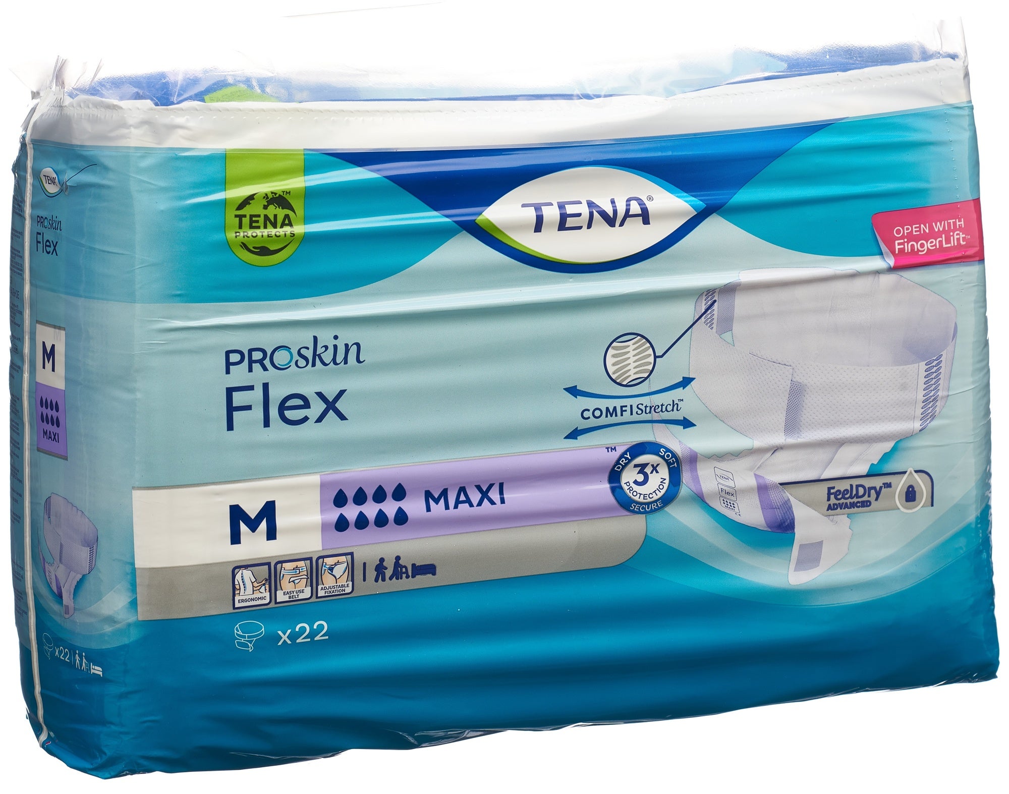 TENA Flex Maxi M 22 pièces
