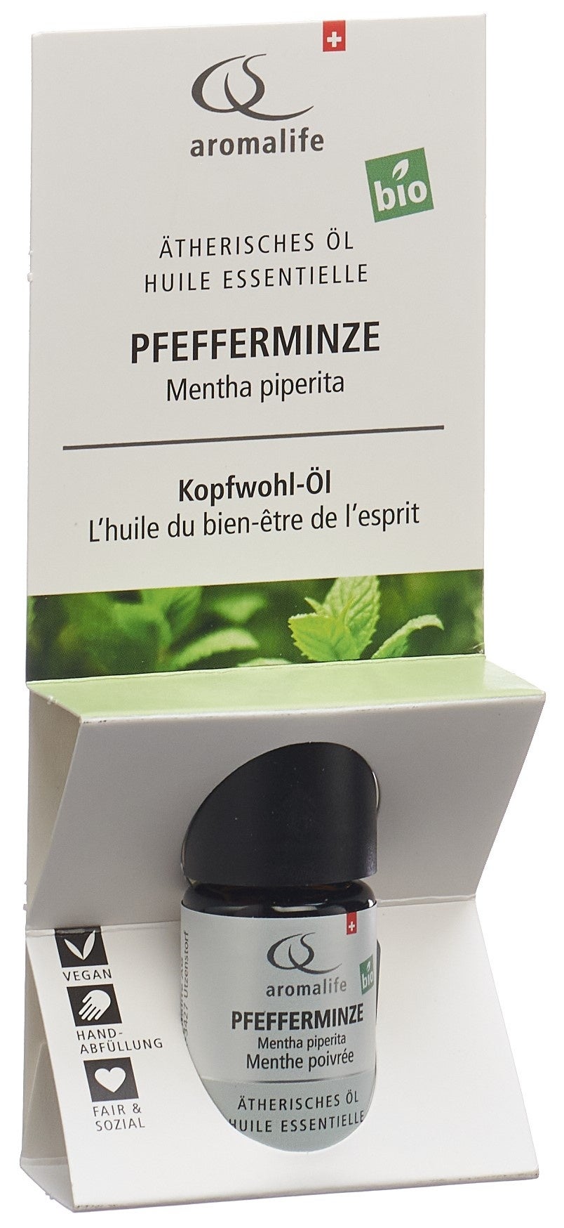 Aromalife TOP Huile essentielle de menthe poivrée BIO 5ml Aromalife TOP Huile essentielle de menthe poivrée BIO 5ml